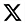 X logo